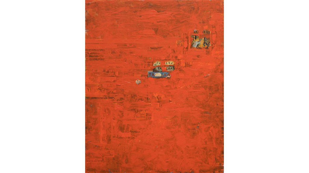 Ana Vidigal - Bucha, 2022, Mixed media on canvas, 160 x 130cm