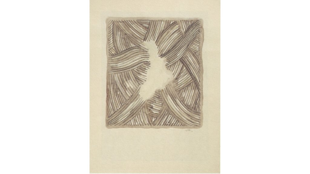 Manuel Baptista - Sem título, 1970, Marker, graphite, watercolour pencil and gouache on paper, 65,5 x 50,1cm