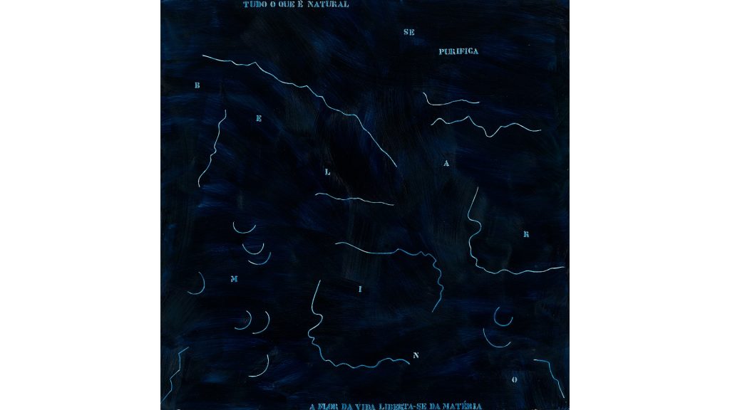 Avelino Sá - Da Terra e do Céu, 2026, Encáustica sobre madeira, 150 x 150cm