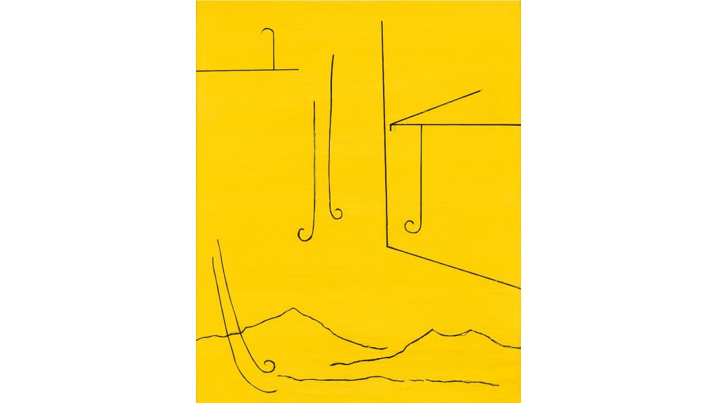 Avelino Sá - No esplendor do meio-dia, 2026, Encáustica sobre madeira, 80 x 65cm