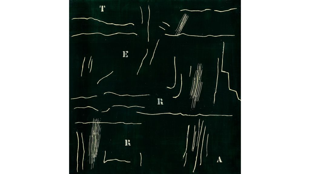 Avelino Sá - O som dos salgueiros, 2026, Encáustica sobre madeira, 60 x 60cm