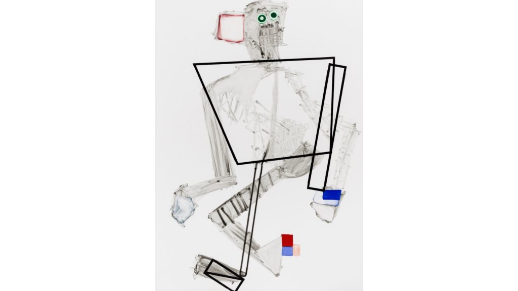 José Loureiro - Oxímoro 5000V47, 2019, Oil on canvas, 210 x 150cm