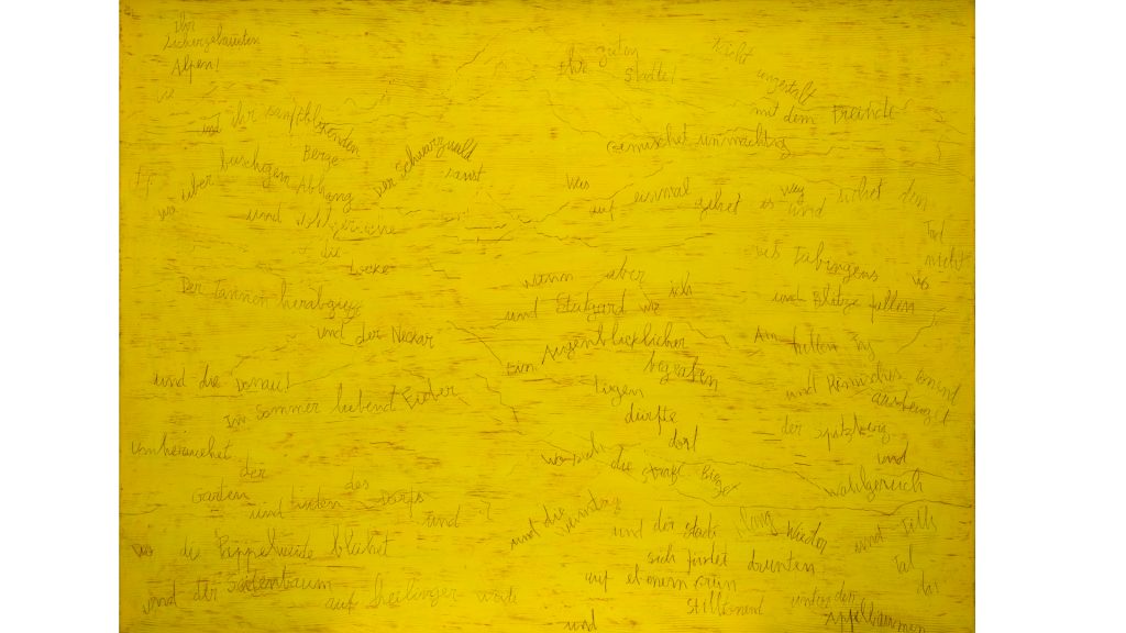 Avelino Sá - Alpes (Alpen), 2021, Encáustica sobre madeira, 150 x 200cm