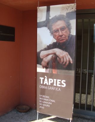 Tàpies – 5ª. Bienal de Gravura – Museu do Douro