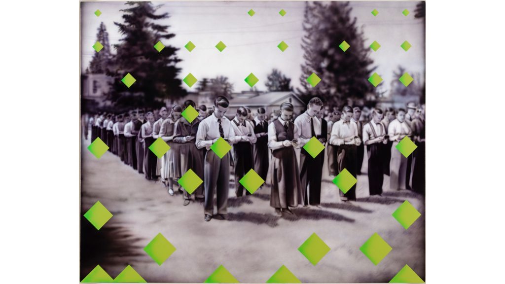 Raúl Cordero - Pastorale I, 2024, Acrílico sobre tela, 115 x 140cm