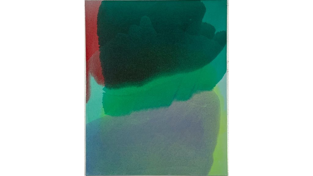 Rubén Rodrigo - Sin titulo, 2025, Óleo sobre tela, 100 x 81cm