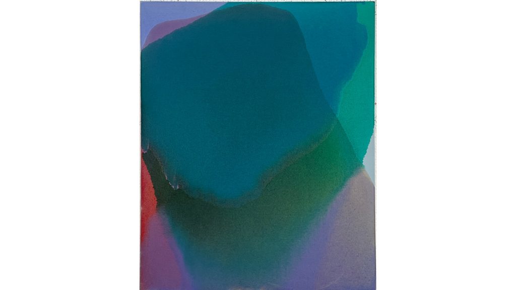Rubén Rodrigo - Sin titulo, 2025, Óleo sobre tela, 100 x 81cm