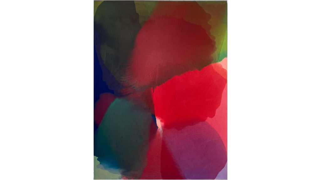 Rubén Rodrigo - "Continuidad de los Parques 1", 2025, Óleo sobre tela, 220 x 162cm