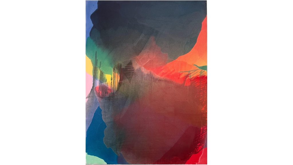 Rubén Rodrigo - Continuidad de los Parques 2, 2024, Óleo sobre tela, 220 x 162cm